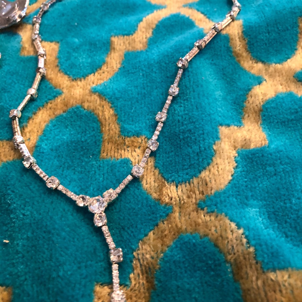 Cubic zirconium necklace